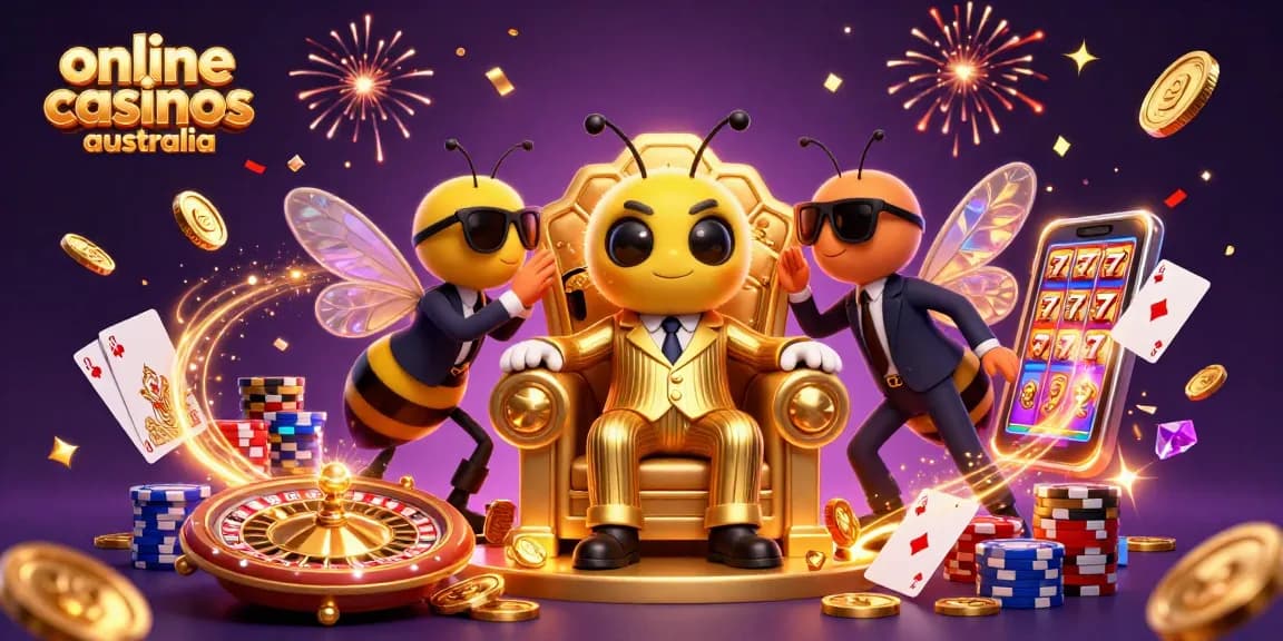 Join the excitement at online casinos Australia as the mob boss takes charge amidst the dazzling gaming scene.