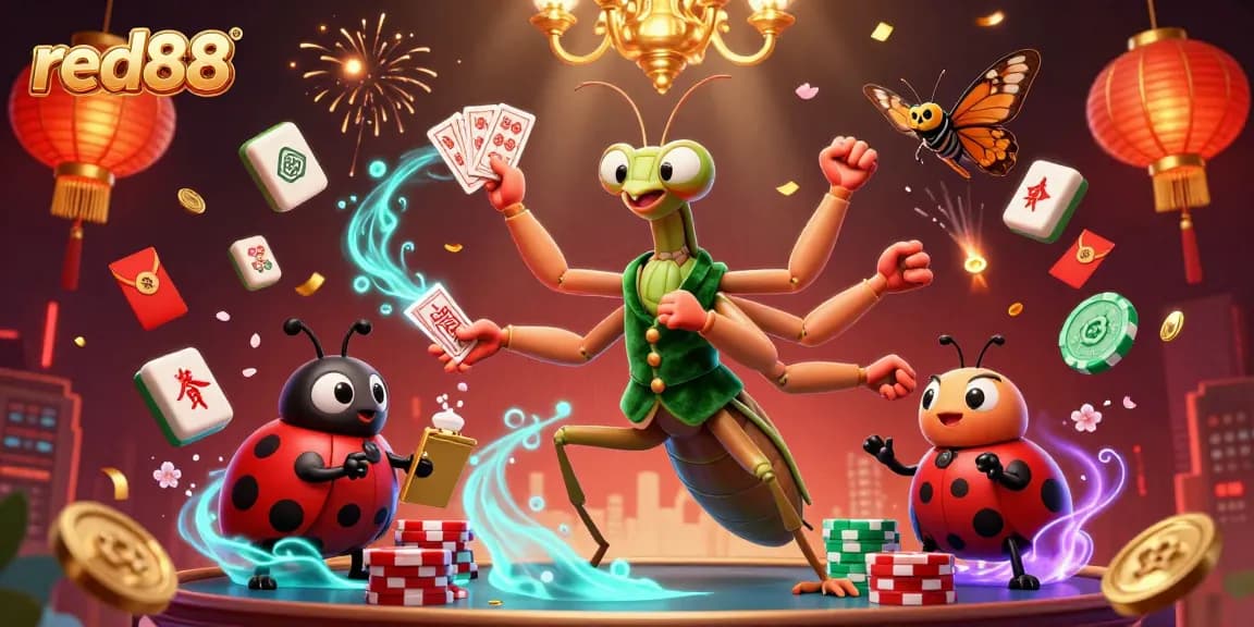 Experience thrilling card games at red88 with vibrant casino action and engaging characters.