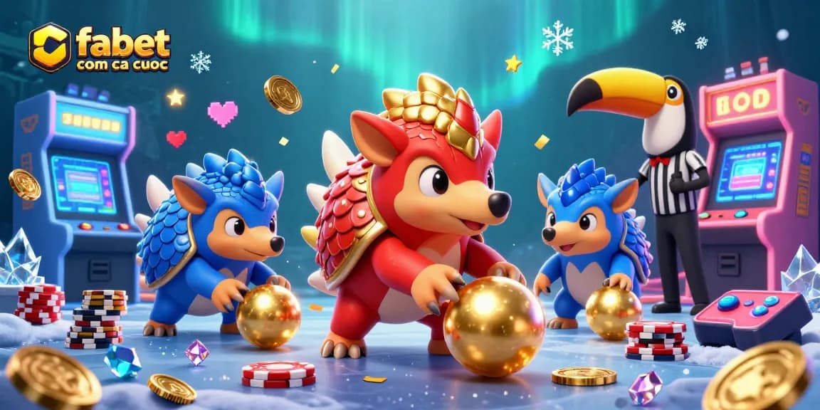 Engage with fabet com ca cuoc as rival pangolins compete in a vibrant casino scene.