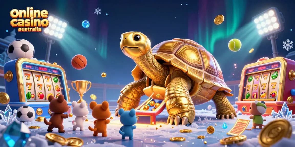 Engage in excitement at the online casino australia with vibrant slot action and dynamic character interactions.