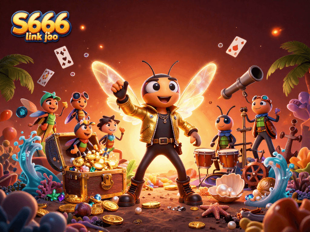 Experience the thrill at S666 link vào with vibrant games and cash rewards amidst dazzling visuals.