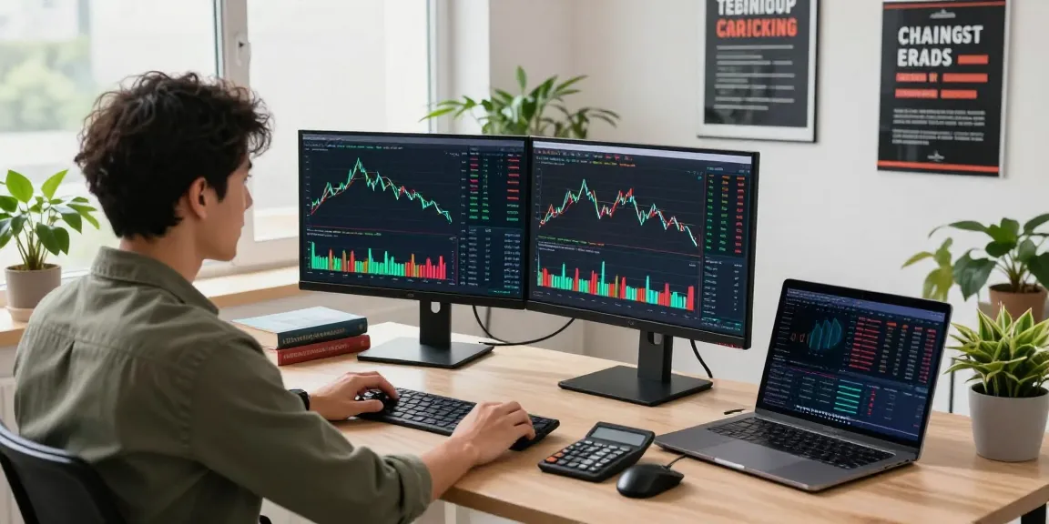 El análisis de Phuwerte Inwersowia en un entorno de comercio automatizado con gráficos y tendencias del mercado.