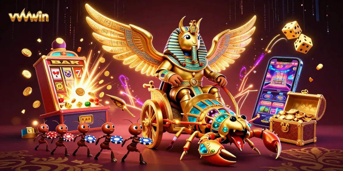Engage with vvvwin's thrilling casino adventures featuring vibrant characters and dynamic gaming elements.